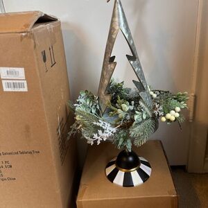 MacKenzie-Childs Silver and Black Holiday Decor